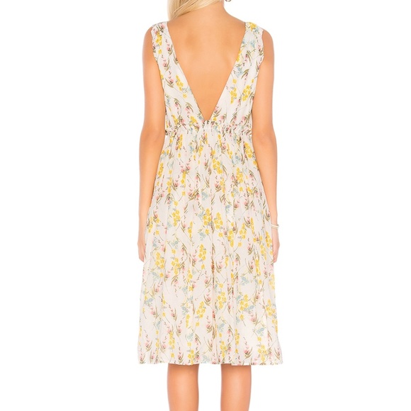 Line & Dot Fleur V-Neck Dress Size Small NWT - Picture 3 of 8